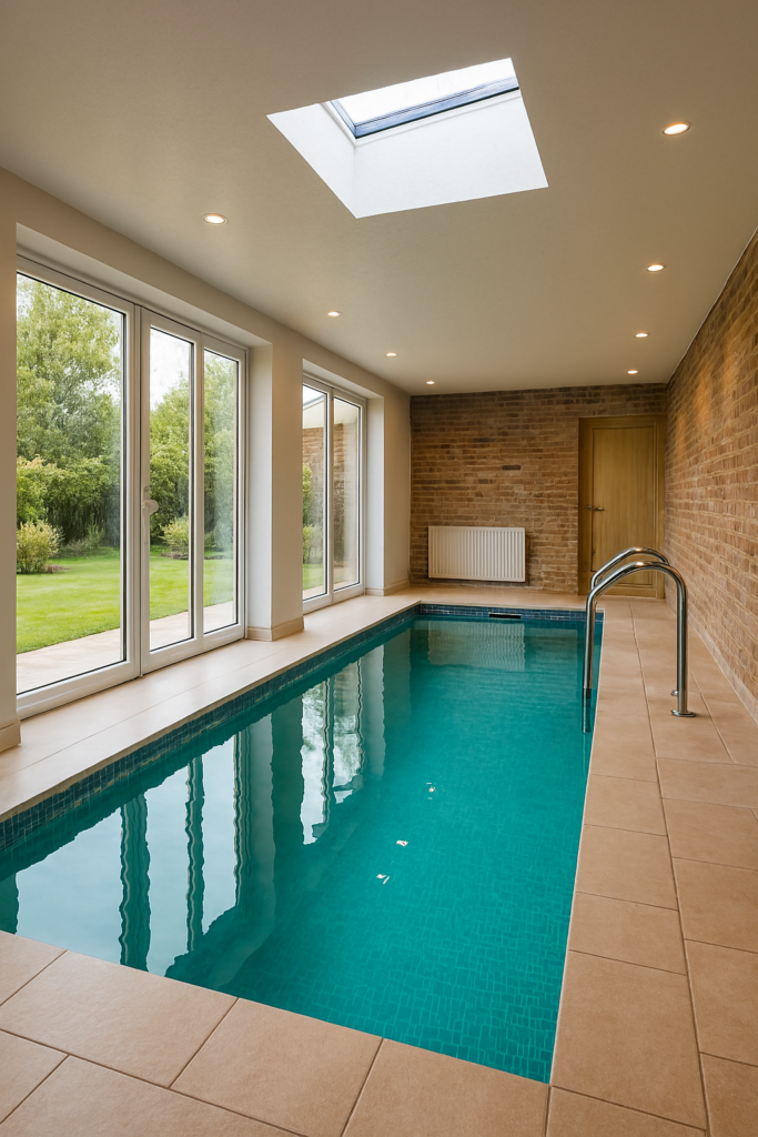 Instalación de piscina climatizada en Plasencia