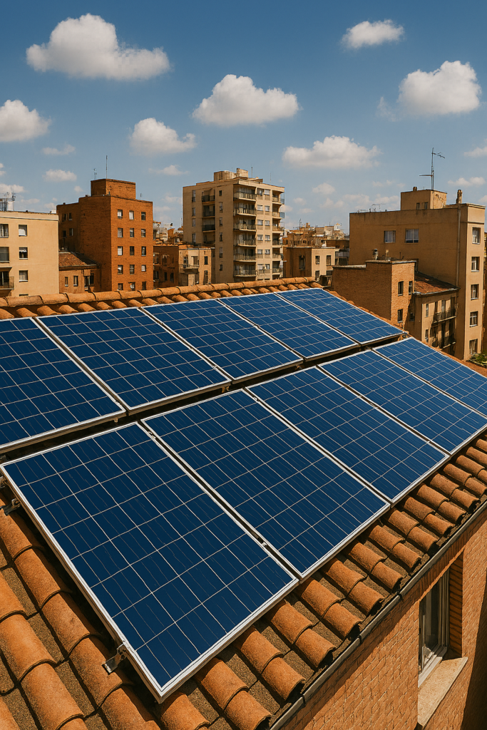 Instalación de paneles solares en Plasencia